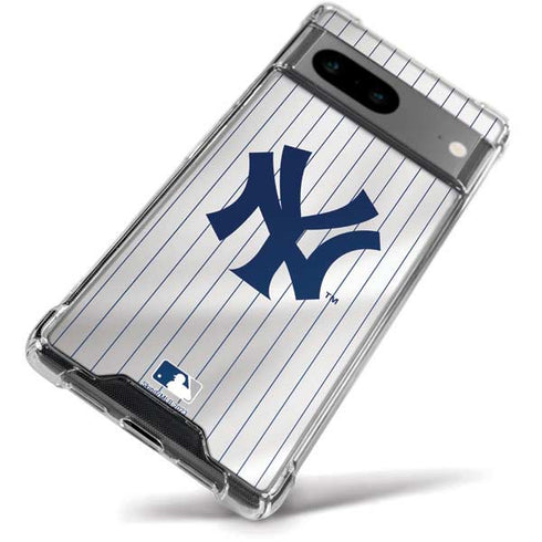 MLB New York Yankees Home Jersey Google Pixel 8a Clear Case